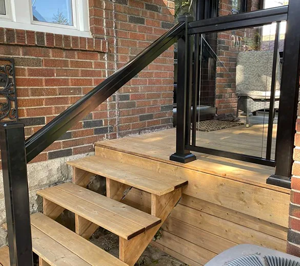 Exterior Glass Railings