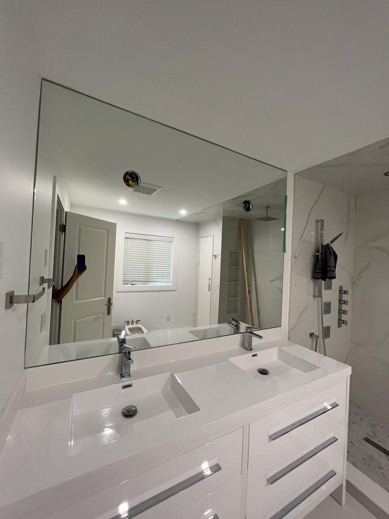 Frameless Vanity Mirror