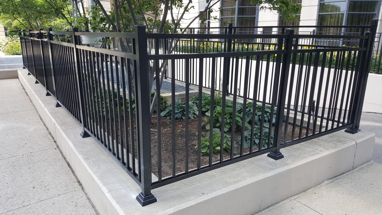 Aluminum Fence Trees