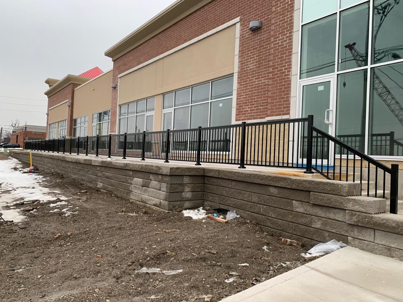 Commercial Aluminum Fencing