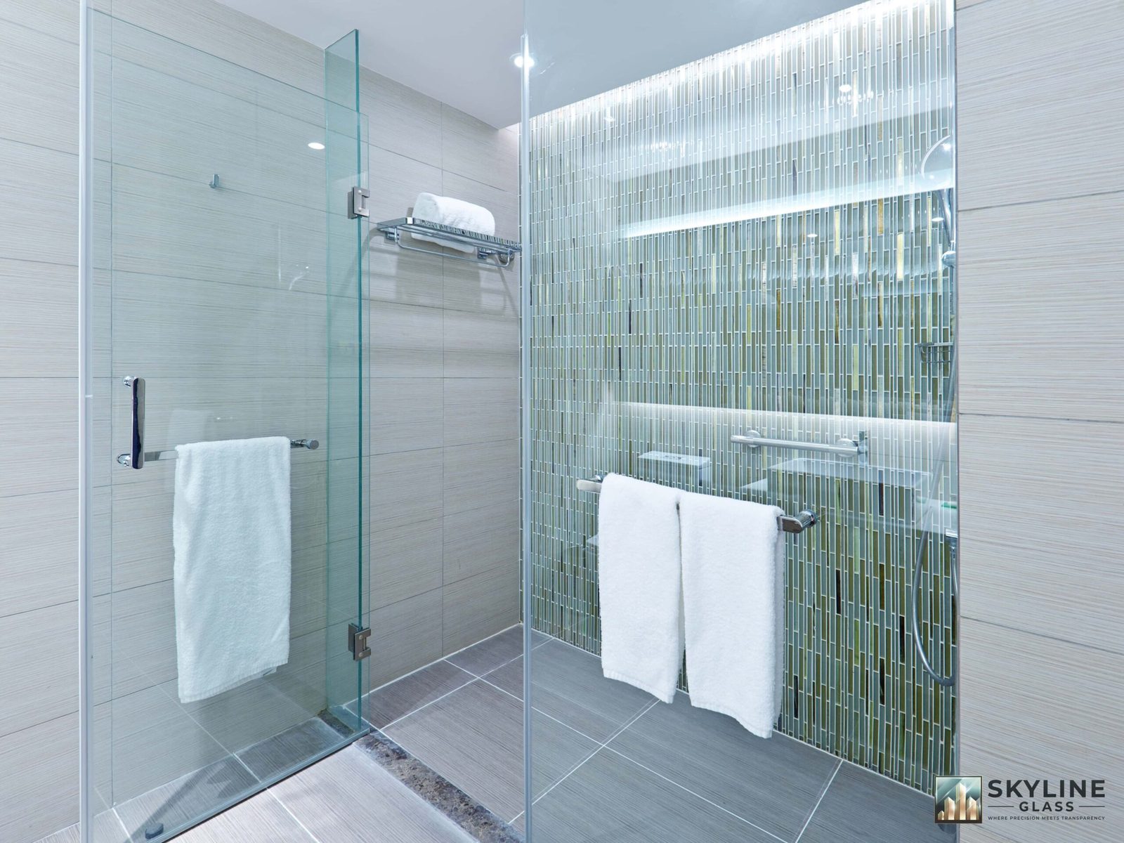Frameless shower doors
