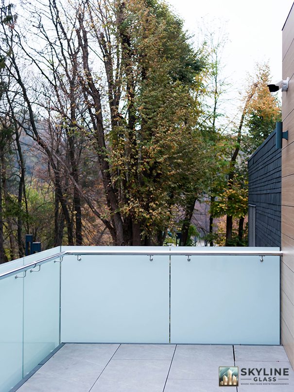 Exterior Glass Railings