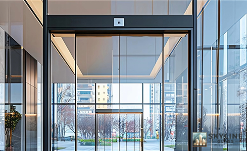 glass door
