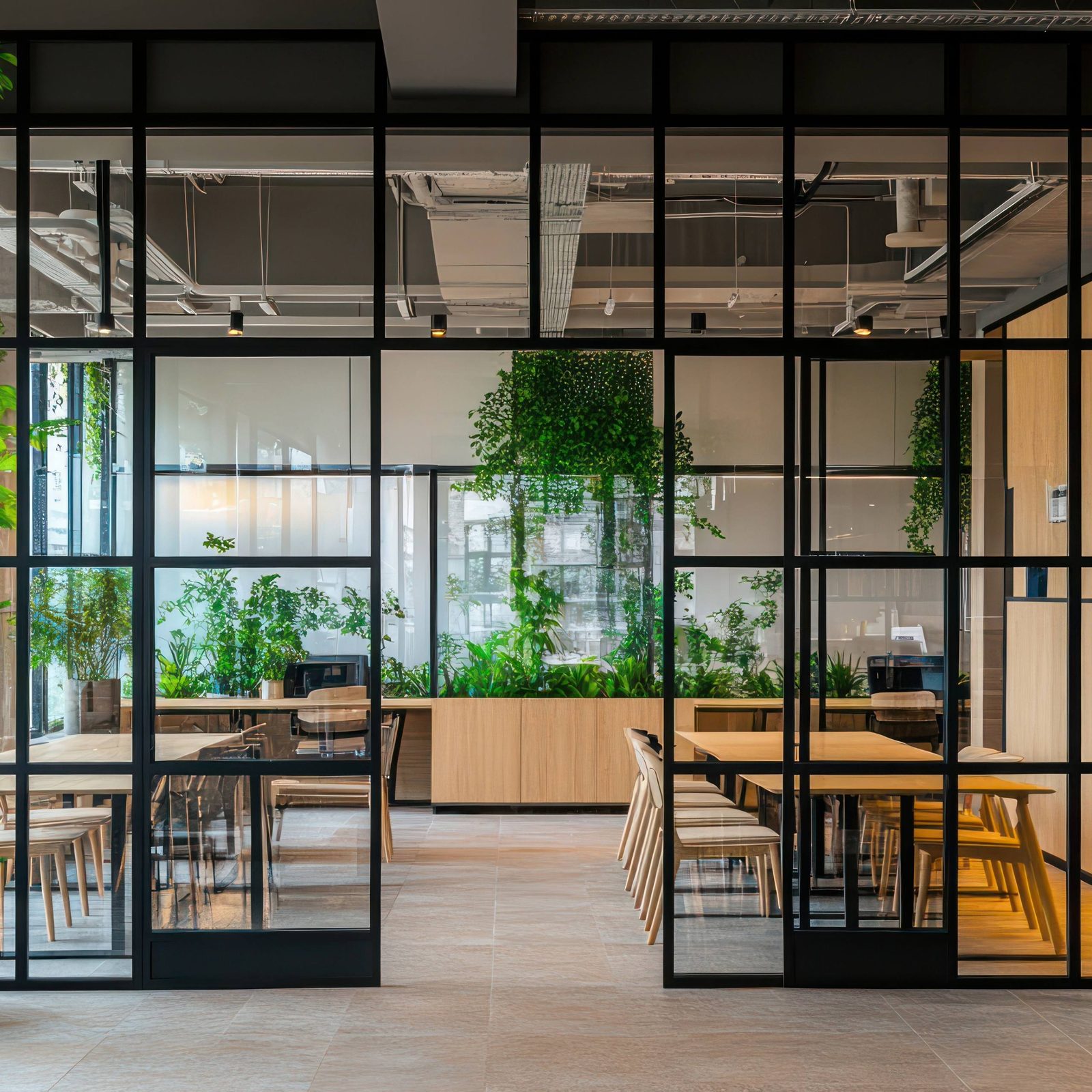 Office partitions